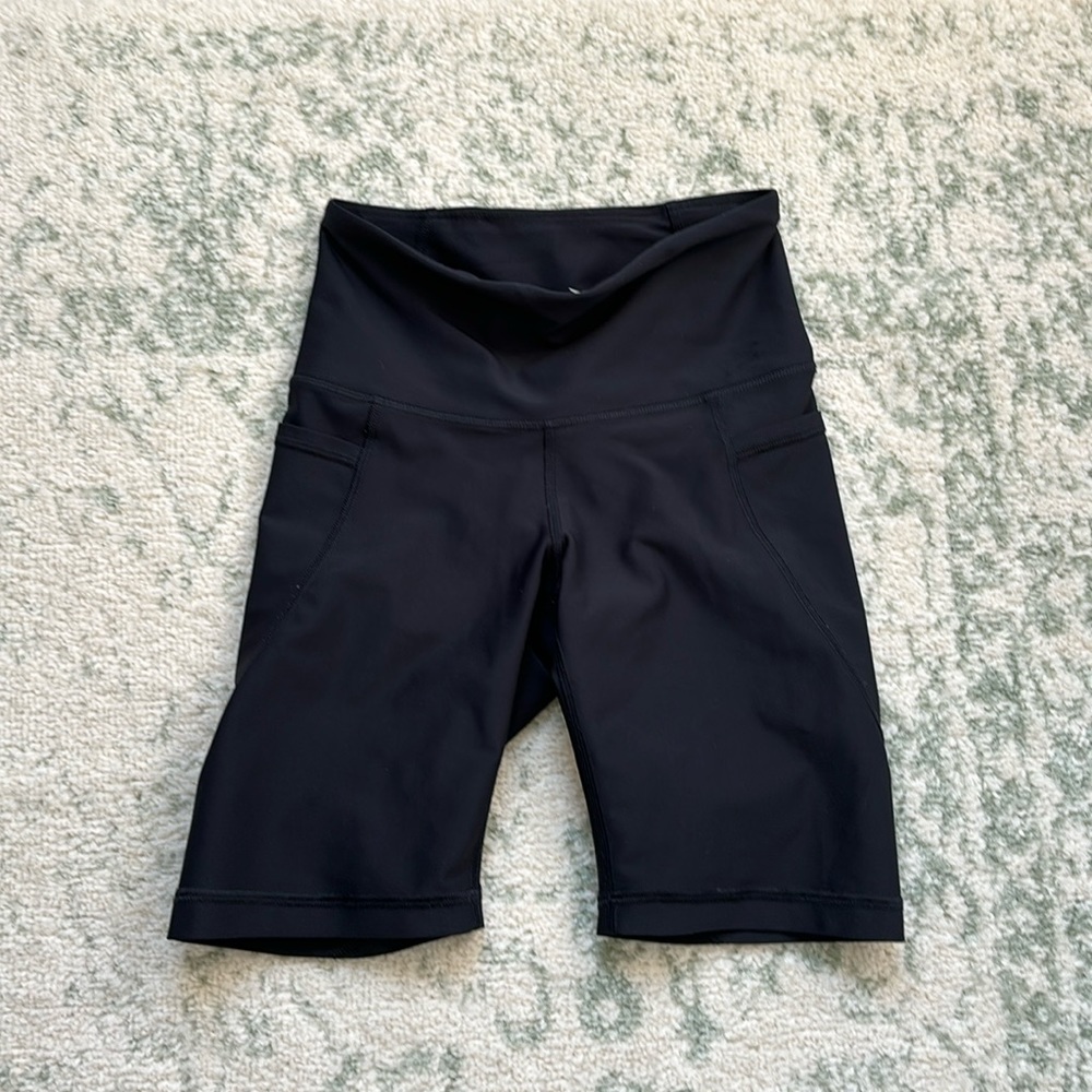 Old Navy Black Biker Shorts